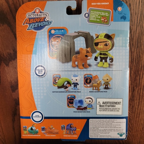 Octonauts Above & Beyond Kwazii Adventure Pack - Brand New in Package Toy - Picture 5 of 5